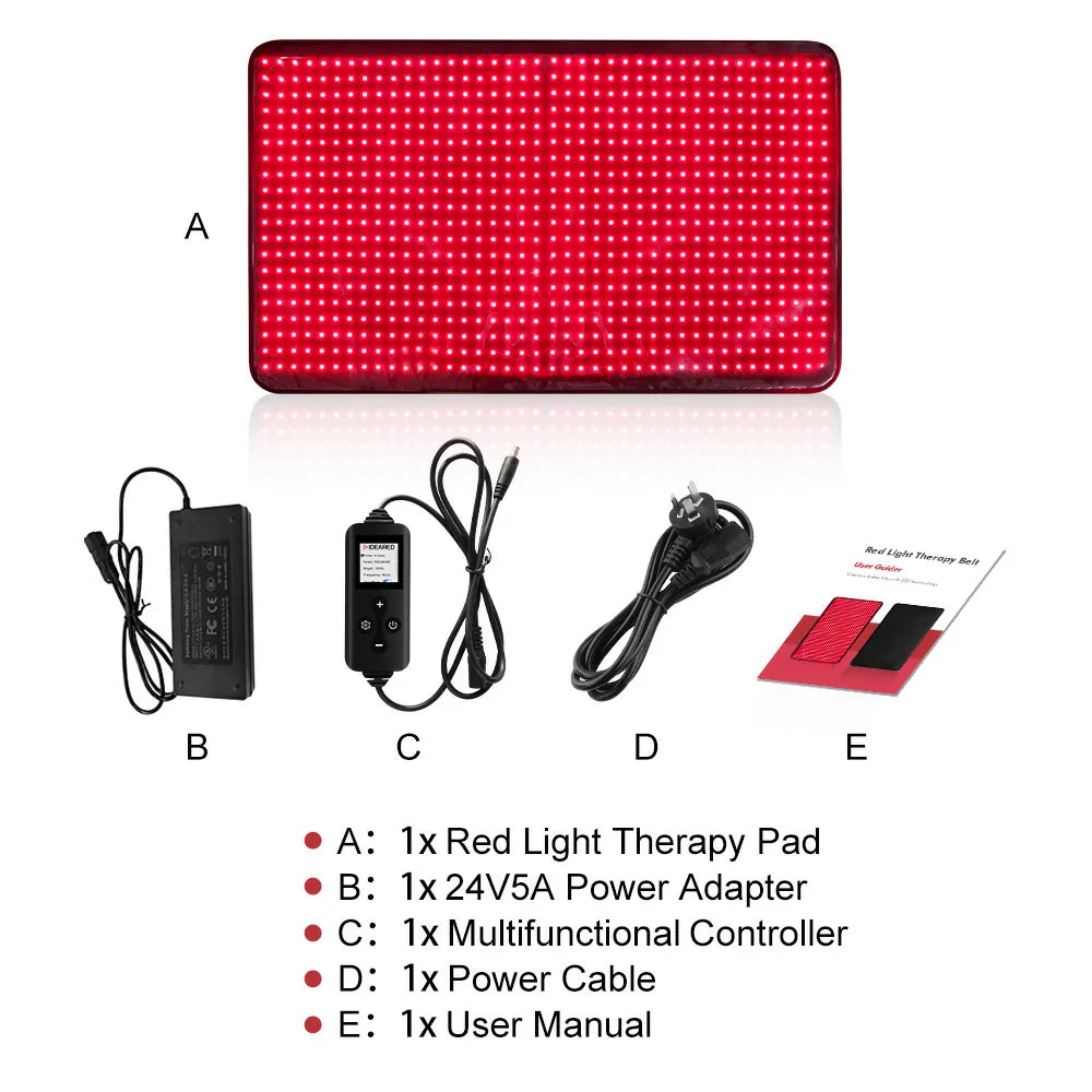 LUMI Pad™ Half-Body Red & Near-Infrared LED Mat