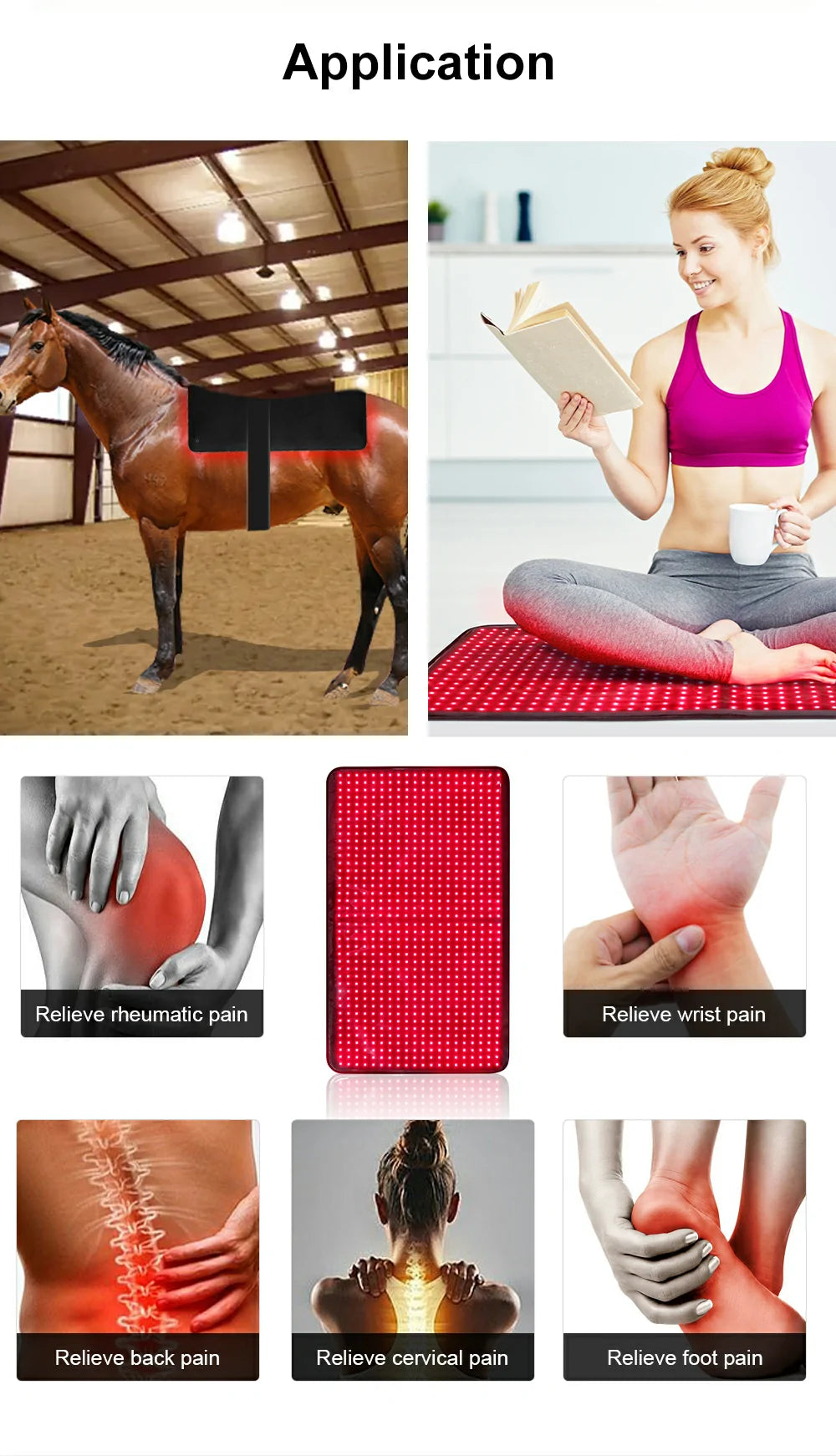 LUMI Pad™ Half-Body Red & Near-Infrared LED Mat